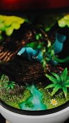 First Generation Starter Pokemon Bulbasaur with LED - Pokemon Resin Statue - BallBall Studio