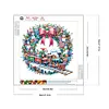 Diamond Painting-DIY Crystal Rhinestone Christmas Wreath