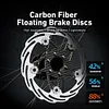 160/180mm Bicycle Rotor Disc 6 Holes Road Bicycle Center Lock Disc for Road Bike