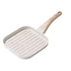 Nonstick Egg Griddle Pan with Heat-Resistant Handle Frying Pan for Stove Tops