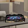 Acrylic Flowers Girl 5D Diamond Painting Serving Tray Art Craft Kit