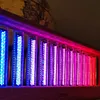 Music Spectrum Display, Rhythmic Lamp, Nixie Tube Sound Level Meter, Audio Analyzer for Home,Office,Studio Audio System, Rhythm, Punk,Gift, Ornament L12 Walnut