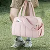 Women Travel Duffel Bag Waterproof Gym Tote Bag with Wet Pocket Luggage Bag