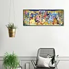 (Big Size)Disney Family - 11CT Counted Cross Stitch - 140*53cm - Disney