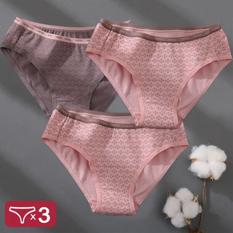 Floral Printing Panties Women Underwear Cotton Panties Set Finetoo Design Female Underpants Lingerie Sexy Pantys Briefs Intimate