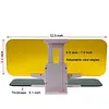 Car sun visor day and night anti-glare sun visor two-in-one car sunscreen anti-UV sun visor anti-glare sun visor driving goggles goggles