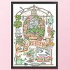【SALE】In The Garden-14CT Counted Cross Stitch 29*44cm/11.42*17.32in