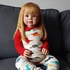 [Heartbeat & Sound]20'' Lifelike Awake Nita Realistic Reborn Toddler Baby Doll Girl - RBBI-Myrebornbabydoll&reg; Myrebornbabydoll&reg;