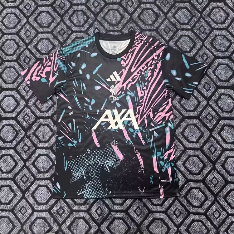 2026-27 Liverpool Special Edition Black and Pink Jersey - Player Version