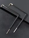 2Pcs Ball Point Hexagon Keys Allen Key with Heat Shrink Film for Window Fittings