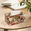 Wooden Colorful Pattern 5D Diamond Painting Tissue Holder Diamond Art Tissue Box