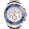 Rolex Yacht-Master II Two Tone Steel Rose Gold White Dial Watch 116681-0002