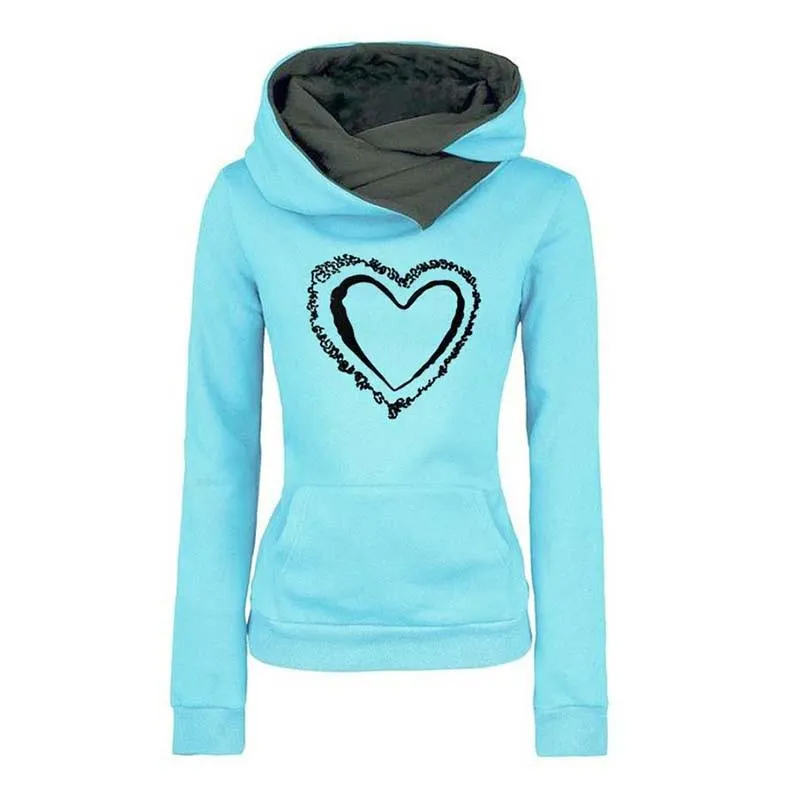 Women Hoodies Sweatshirts 2020 Autumn Winter Fashion Embroidered Long Sleeve Plus Size Hoody Ladies Casual Warm Pullovers