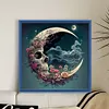 Sukll Moon - 11CT Stamped Cross Stitch 40*40cm