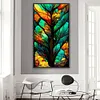 >SALE<5D DIY Full Round Drill Diamond Painting Leaf Kit Home Art Decoration (Y885)