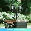 2-Head Aluminum Alloy Gas Tank Connection Lantern Bracket Camping Accessories