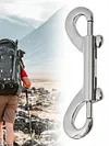 5PCS Scuba Diving Double End Bolt Snap Hook Clips Zinc Alloy for Dog Leash