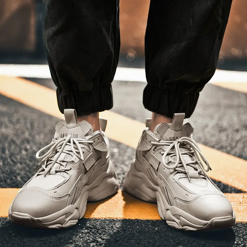 2022 Fashion Sneakers Men White Shoes Platform Trend Casual Comfortable Black Shoes Mens Chunky Sneaker Designer Free Shipping