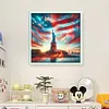 Independence Day Scenery-11CT Stamped Cross Stitch 40*40cm/15.75*15.75in