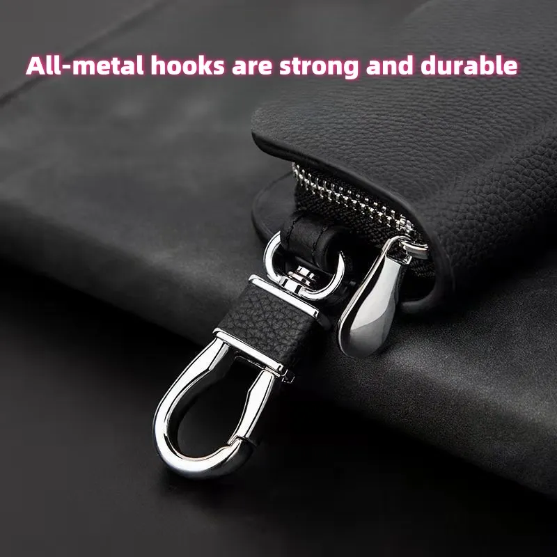 2024 New Upgraded Car Leather Key Case