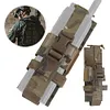Molle Radio Pouch Adjustable Wear-Resistant Molle Radio Holster for Bags Duffels