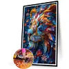 Diamond Painting -DIY Round Drill Flower Lion(40x60cm)