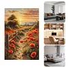 (US Local)Poppy-11CT Stamped Cross Stitch Kit(40x60cm)
