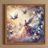 >SALE<5D DIY Full Round Drill Diamond Painting Gorgeous Dove Home Decor Art 30x30cm