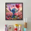 Stitch Holding A Rose-11CT Stamped Cross Stitch 40*40cm/15.75*15.75in