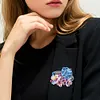 4Pcs Diamond Painting Butterfly Brooch for Wedding Party Gift