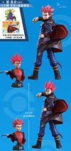 1/20 Scale World Zukan Lance & Gyarados - Pokemon Resin Statue - QN Studios