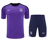 2025/2026 Corinthians Pre-Match Training Purple Shirt+Shorts 1:1 Thai Quality