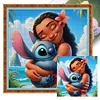 (Multi-Style) Princess And Stitch Disney-11CT Stamped Cross Stitch 40*40cm