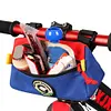 Kids Bike Handlebar Bag Triangle Bicycle Front Bag for Brompton Folding Bikes