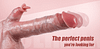 ❤️Dildo z przyssawką Power Thrust &ndash; realistyczny silikonowy dildo z 7 siłami nacisku i 10 funkcjami wibracji i ciepła do stymulacji punktu G i odbytu i pochwy
