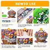 (US Local)Flower Double Sided Effect Table Top Diamond Painting Desktop Ornaments Kit(Phalaenopsis)