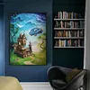 (Big Size)Fairy House - 11CT Stamped Cross Stitch - 50*70cm