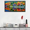 (Big Size) 11CT Landscape - Stamped Cross Stitch 40*85cm/15.75*33.46in