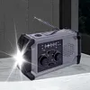 Hand Crank Emergency Radio AM/FM Weather Radio Solar Radio for Outdoor Camping