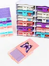 (US Local)4Pcs Butterfly Diamond Painting Tray 5D DIY Drills Plate with Sppon & Brush DIY Diamond Art Accessories