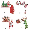 DIY Xmas Diamond Art Door Frame Decoration Door Corner Pendants Kit