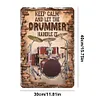Keep Calm And Let The Drummer Handle It - Vintage Metal Signs - 20*30cm/30*40cm - Music