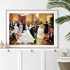 >SALE<5D DIY Diamond Painting Kits Full Round Drill Waltz Ballroom Dancing Art Picture