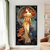 (Stamped/Counted) Star Goddess - 11CT Cross Stitch 50*90cm/19.69*35.43in