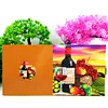 (US Local)8pcs/set DIY Diamond Painting Greeting Cards with Envelopes Mosaic Postcards Kits