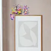 Windmills Flowers Birds 5D DIY Wooden Diamond Painting Door Topper (Left)