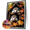 Woodland Hedgehog-Full Square Diamond Painting