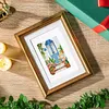 12pcs Flower Arch 5D DIY Square Drill Diamond Painting Kits for Adults Beginners Home Decor Diamonds Paintings Gem Art 5.91x7.09in