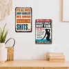 2pcs - Warning - Vintage Metal Signs(12*16Inch) - Warning