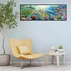 (Big Size)Ocean World - 11CT Counted Cross Stitch - 30*90cm - Animal Natural